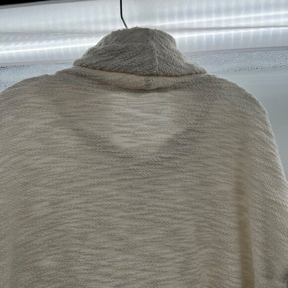 Jack by BB Dakota Cowl Neck Textured Pullover Top Cream Size Small - Picture 6 of 9